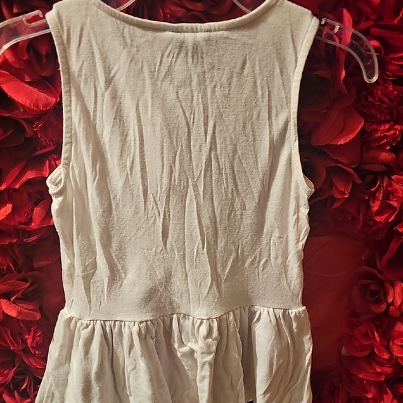 Forever 21 Girls Elegant Lace Trimmed White Tank Top Size Small - Picture 5 of 6